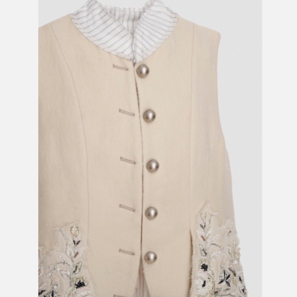 BNWT Very Rare Zara ATELIER Emroidered Wool Tailcoat XS - Picture 2 of 4